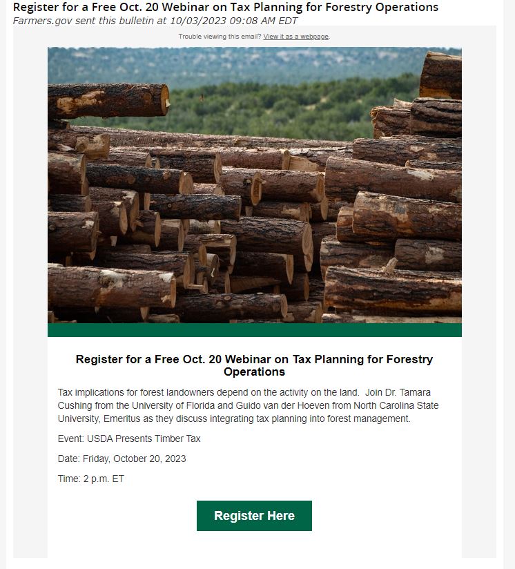 SOUTH DAKOTA FAMILY FORESTS ASSOCIATION