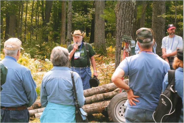 Teaching on their land