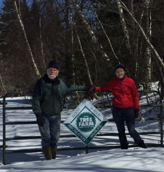 The family on their Vermont Tree Farm