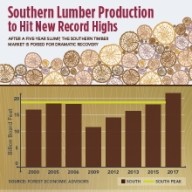 Infographic: Southern Lumber Production Hits Record Highs